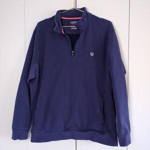 Chaps Est. 1978 Men's XL Navy Blue Everyday Fleece Sweater